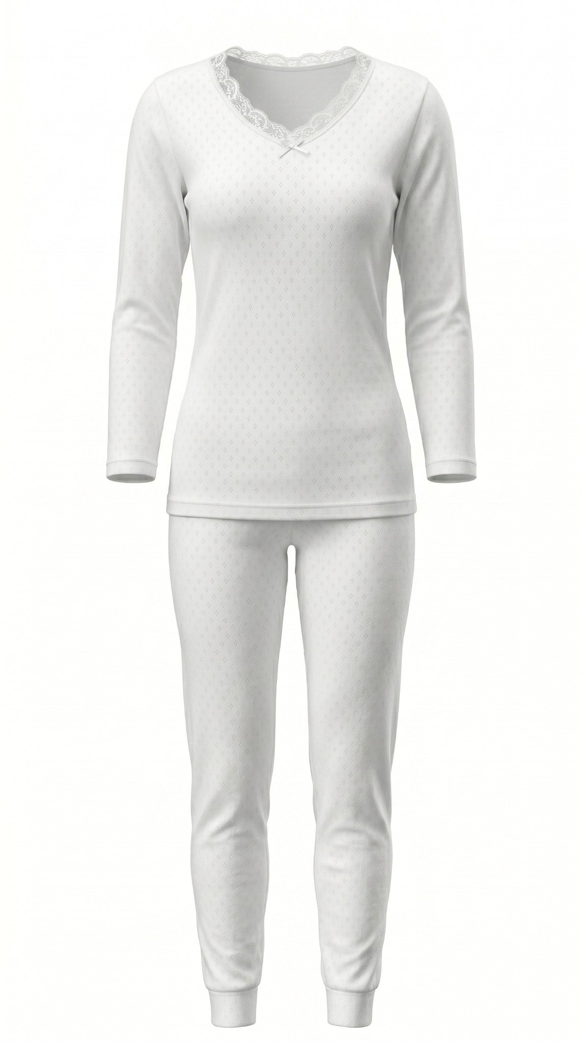 Women’s thermal top, alternate side view